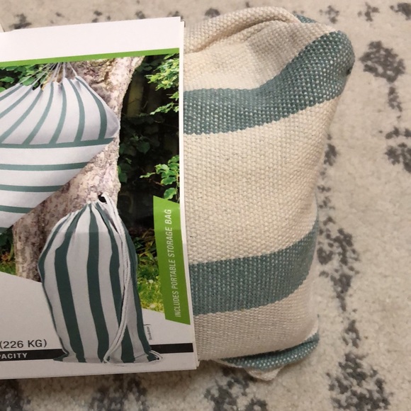 Brookstone 59” Woven Double Hammock - NWT - See pictures for 2 different colors - Picture 10 of 10